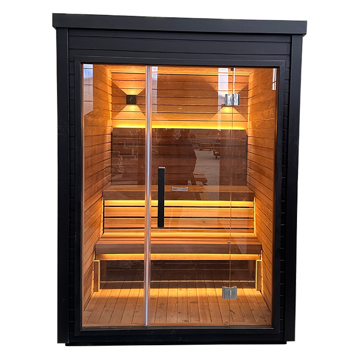 1600A 3-Person Outdoor Sauna