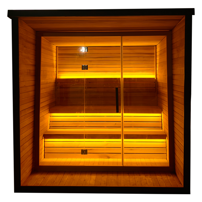 2350A 4-Person Outdoor Sauna