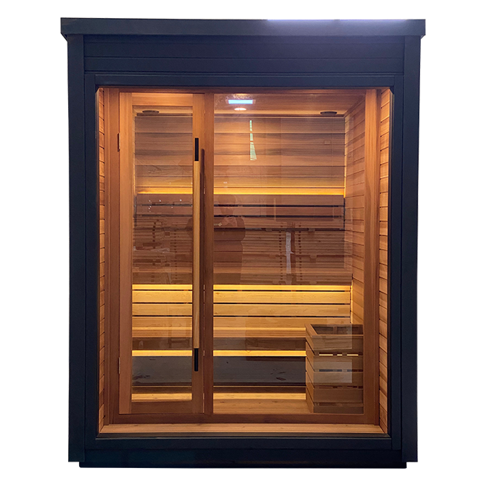 2500A 4-Person Outdoor Sauna