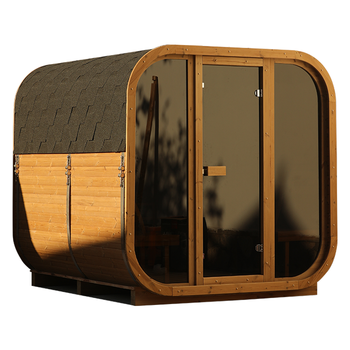 2100A 6-Person Outdoor Sauna
