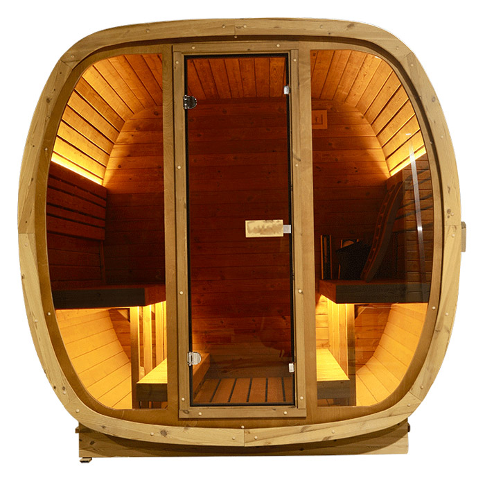 Epoch8 6-Person Outdoor Sauna