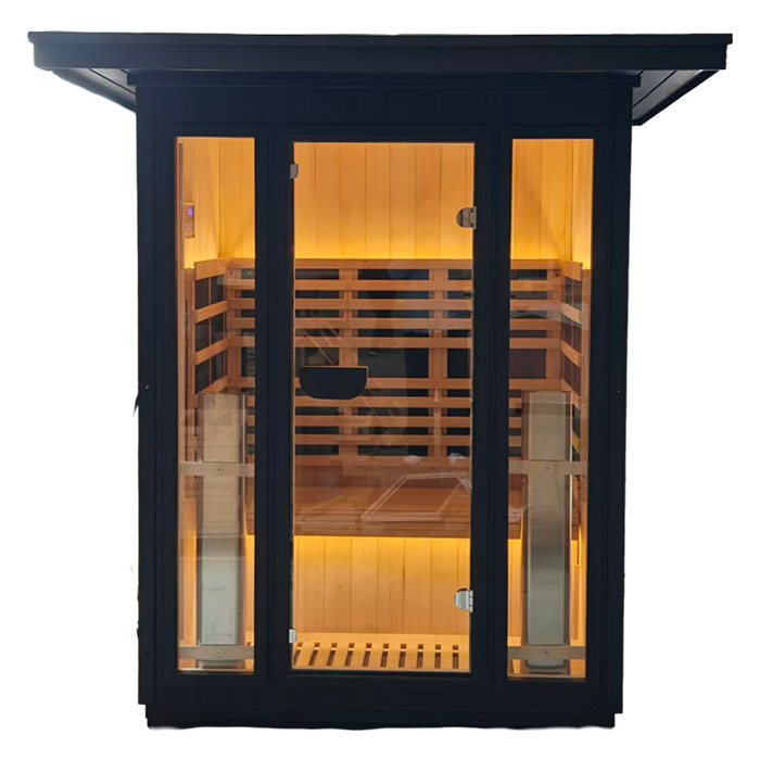 1450A 2-Person Outdoor Sauna