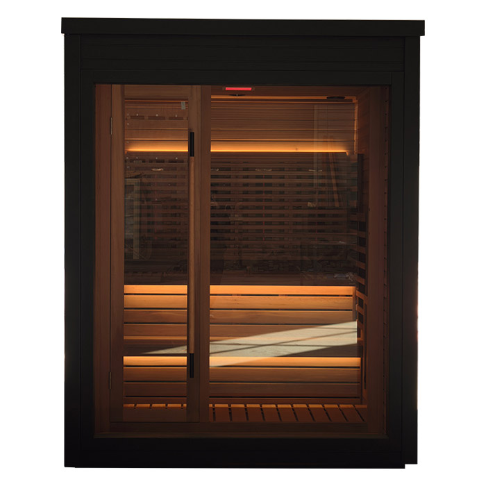 2500A-IT 4-Person Outdoor Sauna